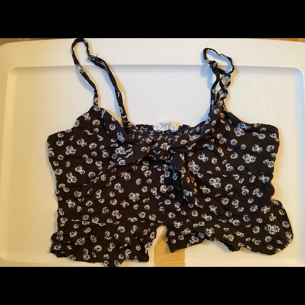 Pacsun floral crop top